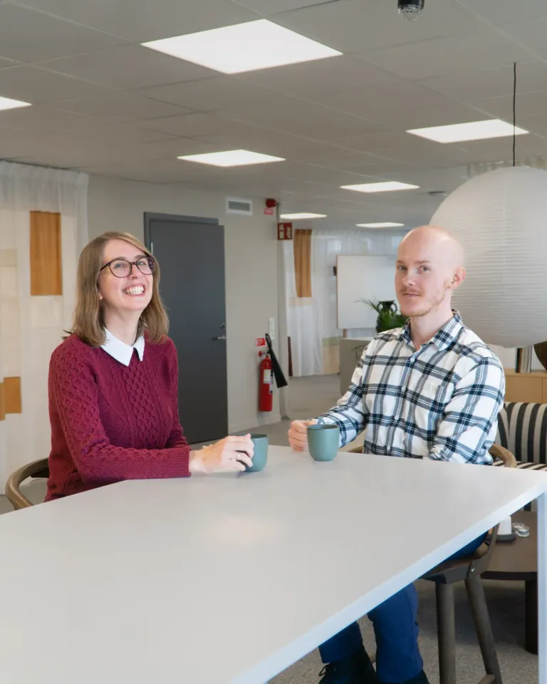 Vi välkomnar våra nya kollegor, Maja Frey och Erik Sievers