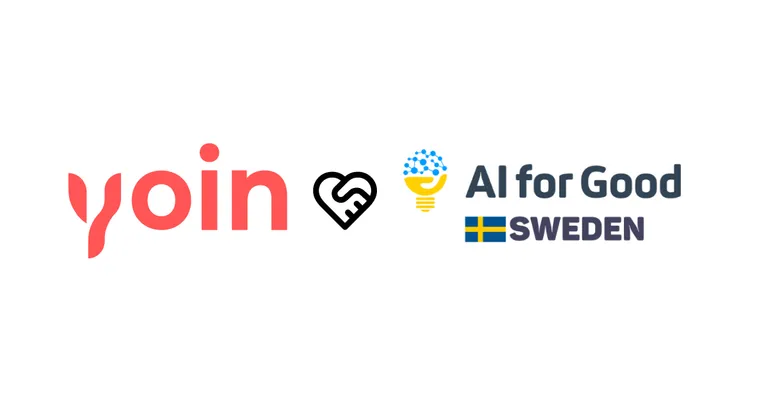 Yoin Technologies stöttar AI4good Sweden!